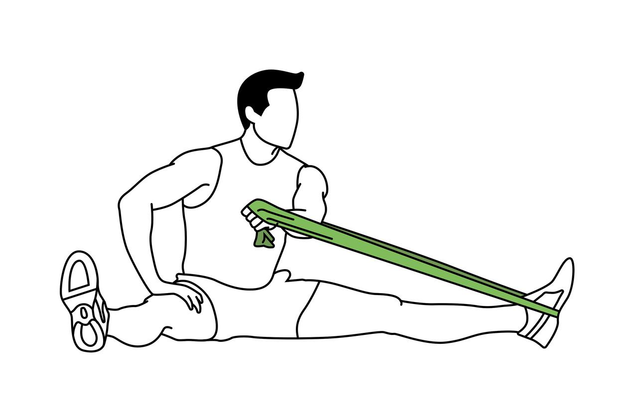 resistance band ankle exercise